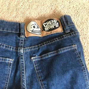 Cheap Monday Second Skin Denim skinny high waisted jeans, W25/L34